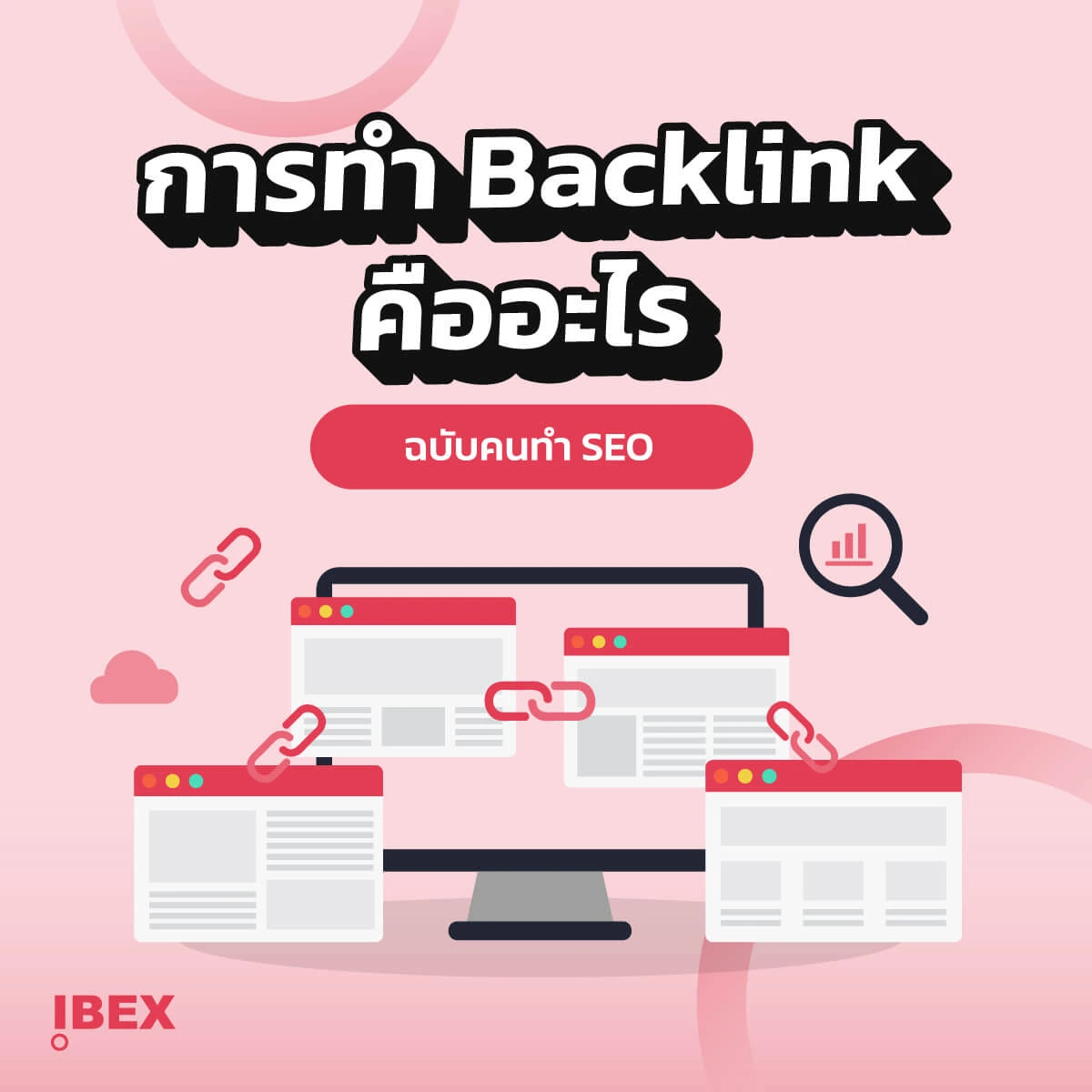 การทำ Backlink คือการช่วยทำให้เว็บไซต์ของคุณมีโอกาสทำให้คนรู้จักเว็บไซต์ของคุณ และมีผลดีต่ออัลกอรึทึมของกูเกิ้ล