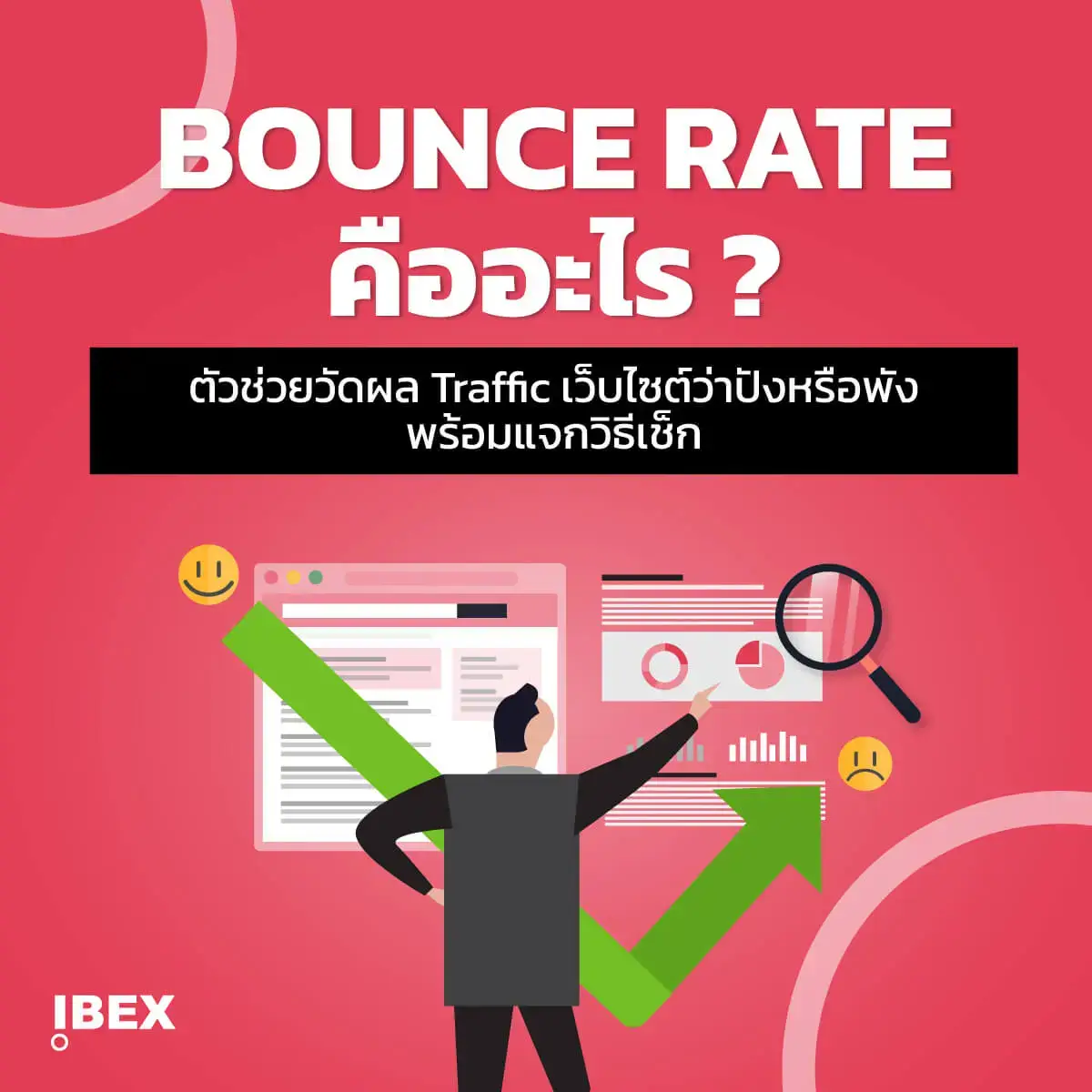 Bounce Rate คืออะไร ตัวช่วยวัดผล Traffic เว็บไซต์ว่าปังหรือพัง