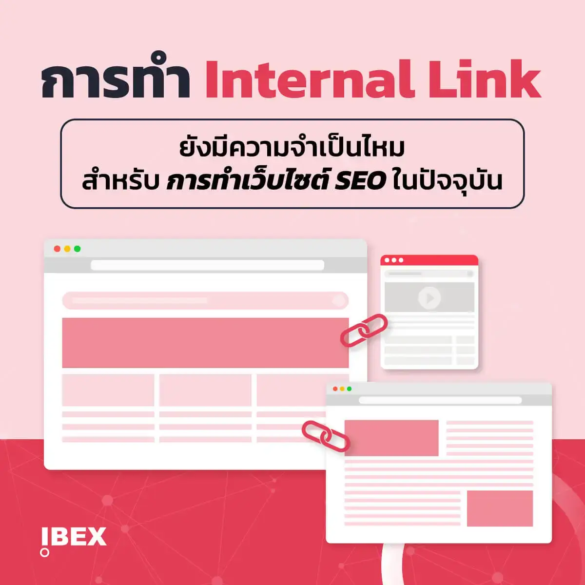 การทำ Internal Link ยังจำเป็นไหมสำหรับการทำเว็บไซต์ SEO